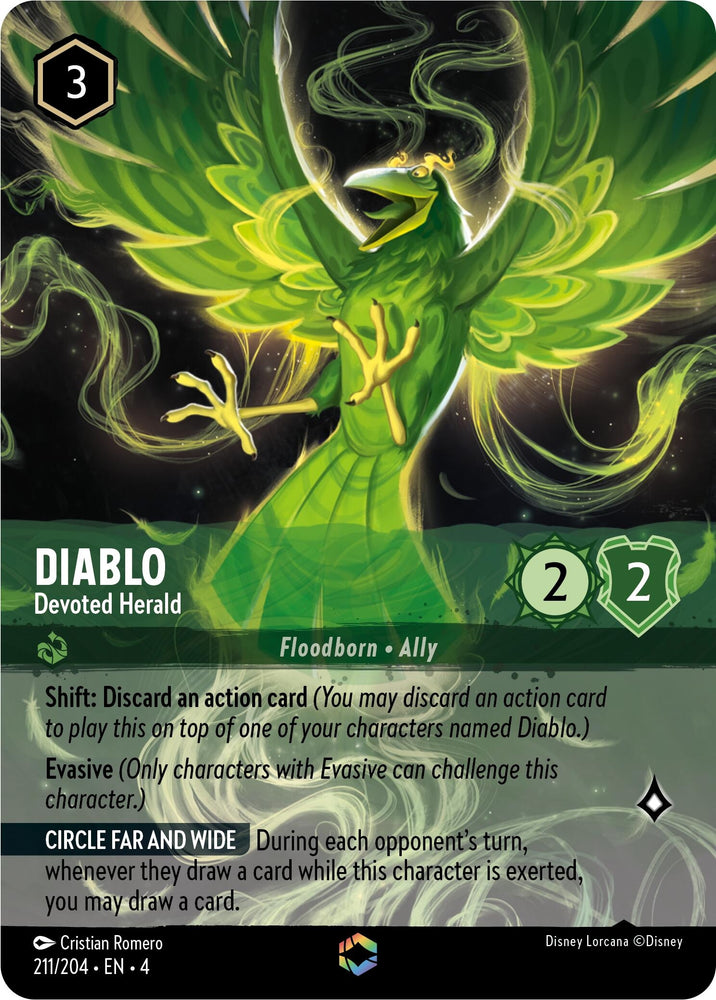Image for Diablo - Devoted Herald (Enchanted) (211/204) [Ursula's Return]