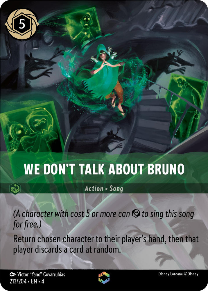 Image for We Don't Talk About Bruno (Enchanted) (213/204) - Disney Lorcana