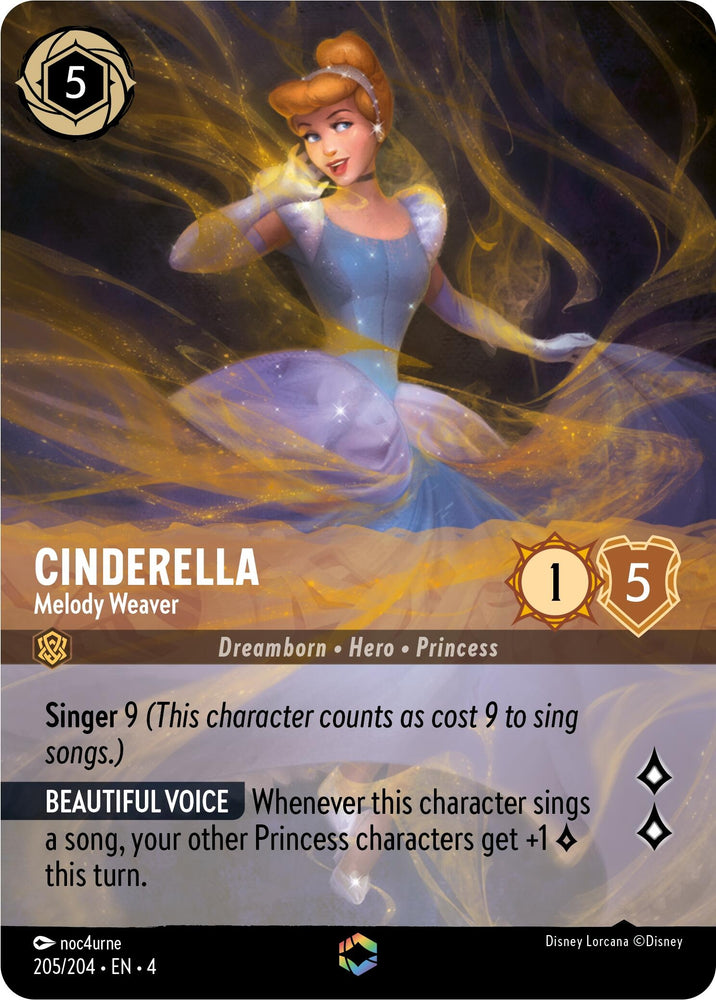 Image for Cinderella - Melody Weaver (Enchanted) (205/204) [Ursula's Return]