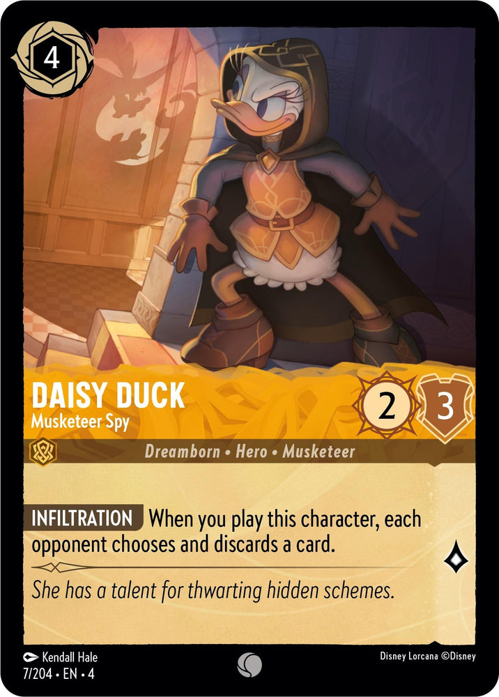 Image for Daisy Duck - Musketeer Spy (7/204) [Ursula's Return]