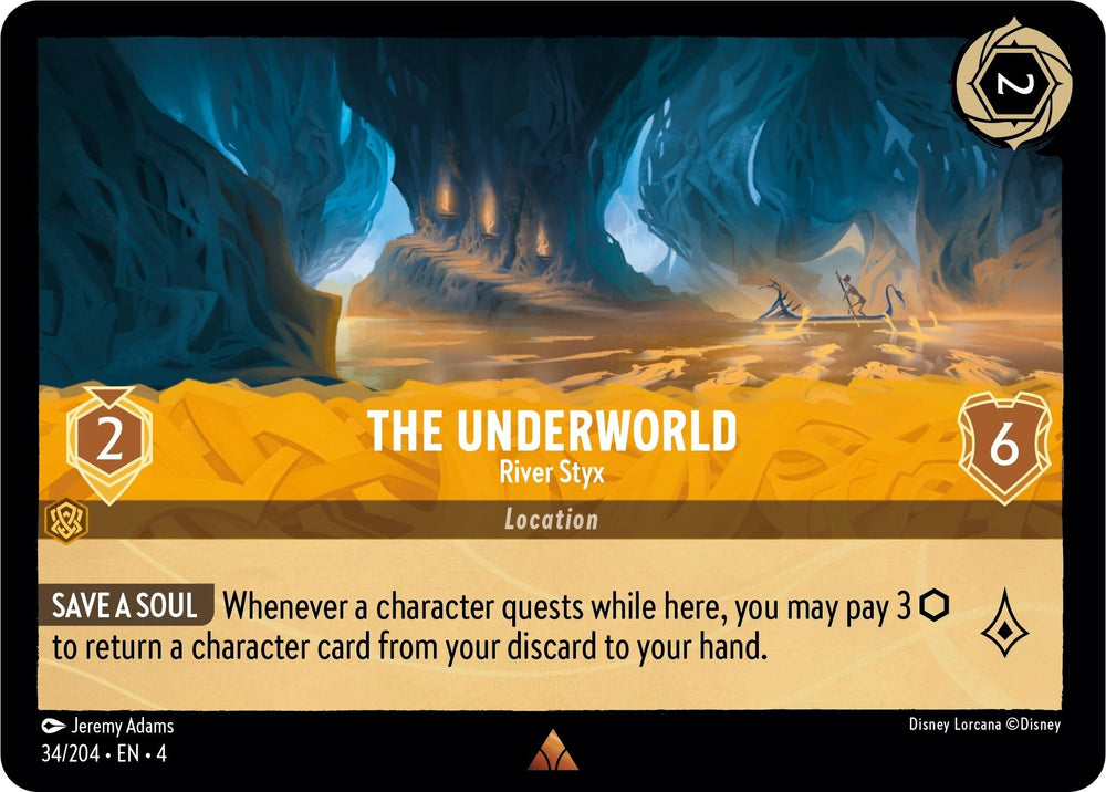 Image for The Underworld - River Styx (34/204) - Disney Lorcana