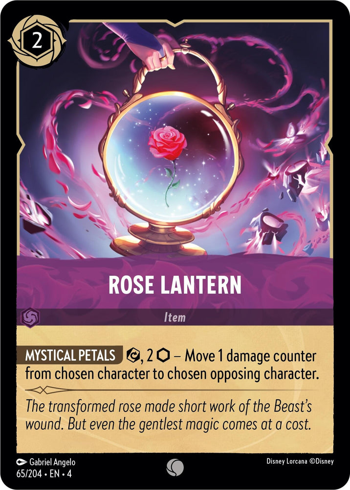 Image for Rose Lantern (65/204) - Disney Lorcana