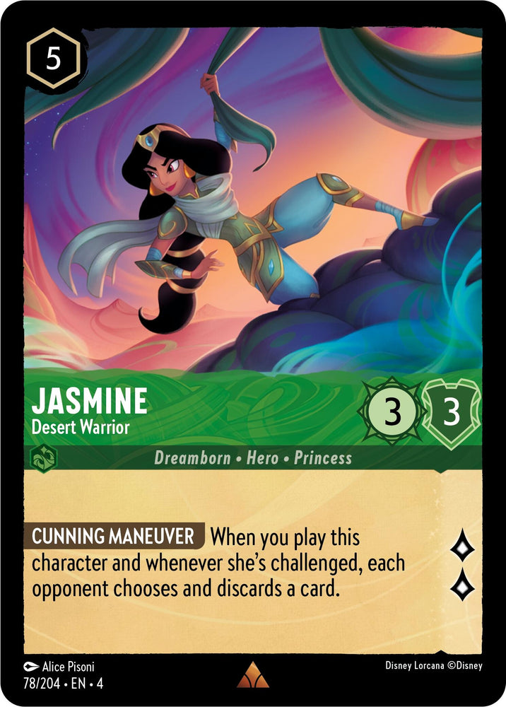 Image for Jasmine - Desert Warrior (78/204) [Ursula's Return]
