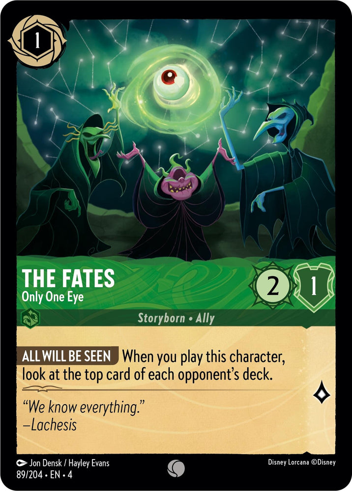Image for The Fates - Only One Eye (89/204) [Ursula's Return]