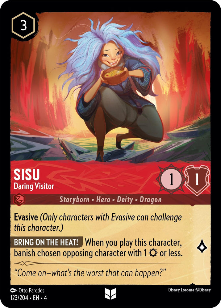 Image for Sisu - Daring Visitor (123/204) - Disney Lorcana