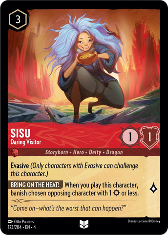 Image for Sisu - Daring Visitor (123/204) - Disney Lorcana