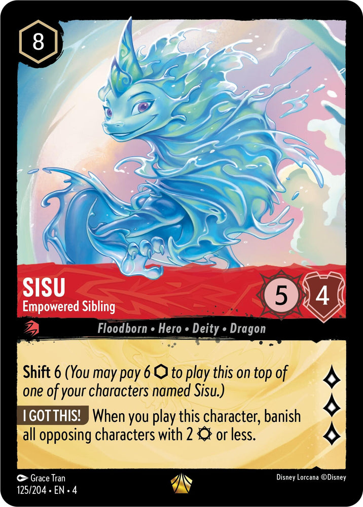 Image for Sisu - Empowered Sibling (125/204) - Disney Lorcana