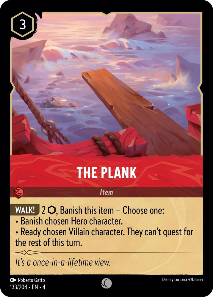 Image for The Plank (133/204) - Disney Lorcana