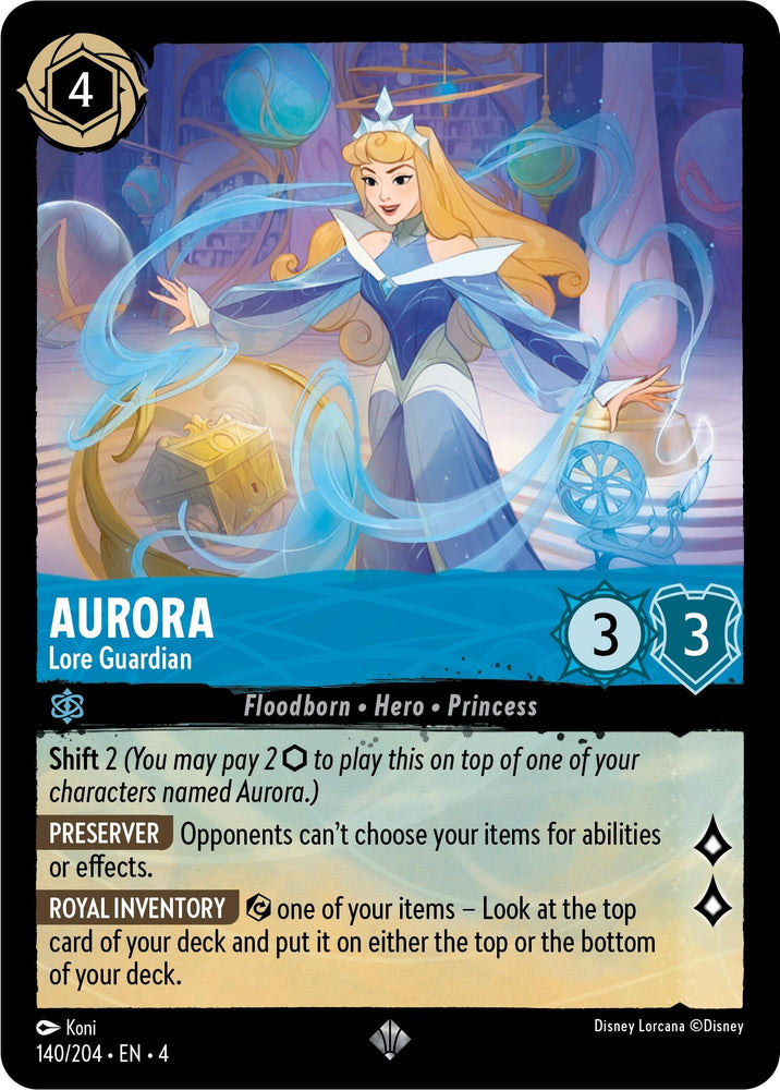 Image for Aurora - Lore Guardian (140/204) [Ursula's Return]