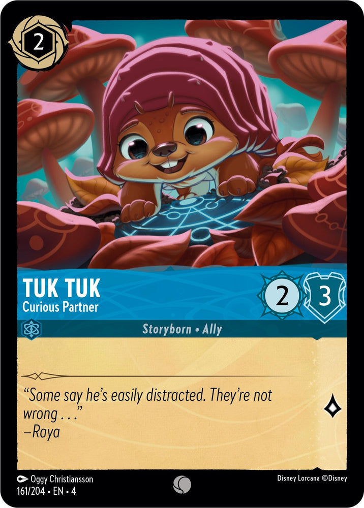Image for Tuk Tuk - Curious Partner (161/204) - Disney Lorcana