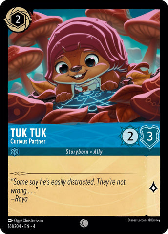 Image for Tuk Tuk - Curious Partner (161/204) - Disney Lorcana