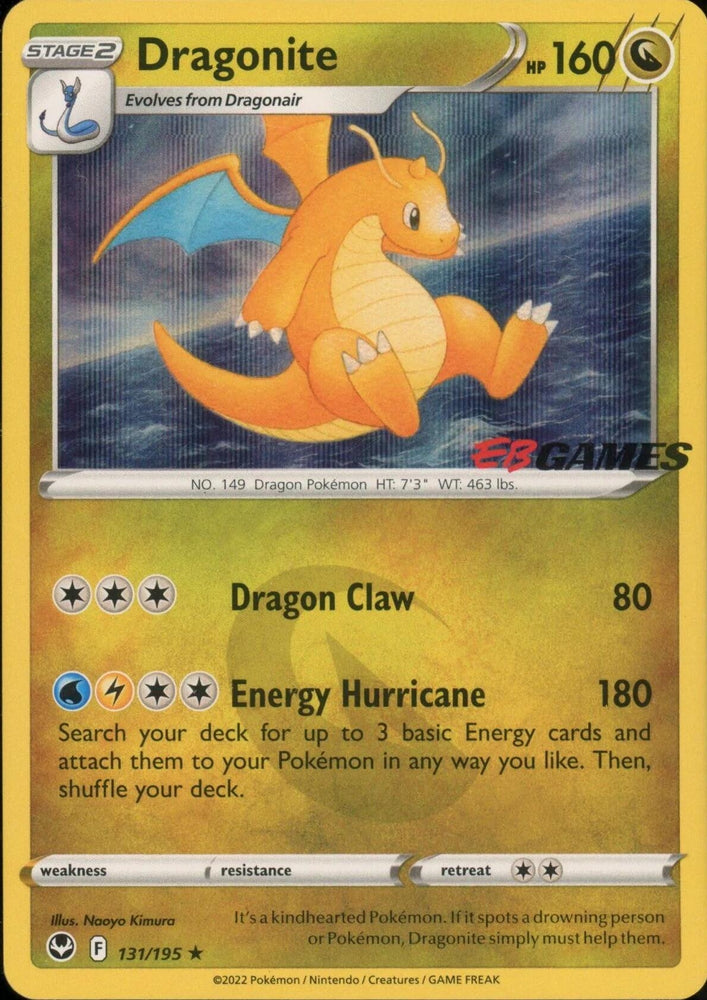 Dragonite - 131/195 (EB Games Exclusive) (131/195) (Miscellaneous Cards & Products)