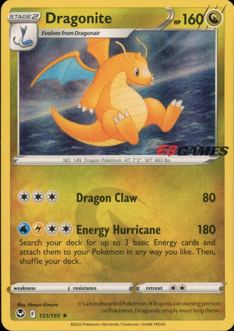 Dragonite - 131/195 (EB Games Exclusive) (131/195) (Miscellaneous Cards & Products)