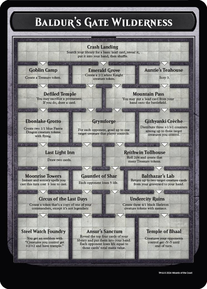 Image for Baldur's Gate Wilderness [Oversize Cards]