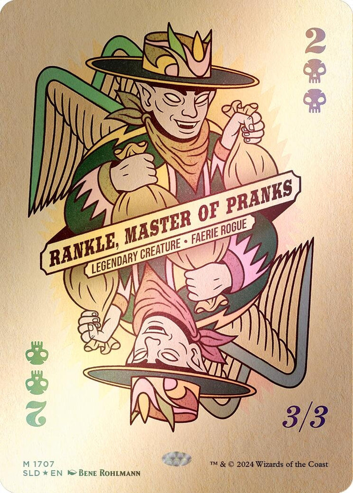 Image for Rankle, Master of Pranks (Rainbow Foil) (1707) [Secret Lair Drop Series]