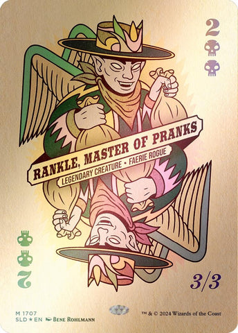 Image for Rankle, Master of Pranks (Rainbow Foil) (1707) [Secret Lair Drop Series]