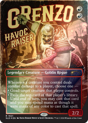 Image for Grenzo, Havoc Raiser (Rainbow Foil) (1621) [Secret Lair Drop Series]