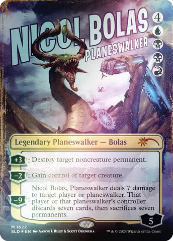 Image for Nicol Bolas, Planeswalker (Rainbow Foil) (1622) [Secret Lair Drop Series]