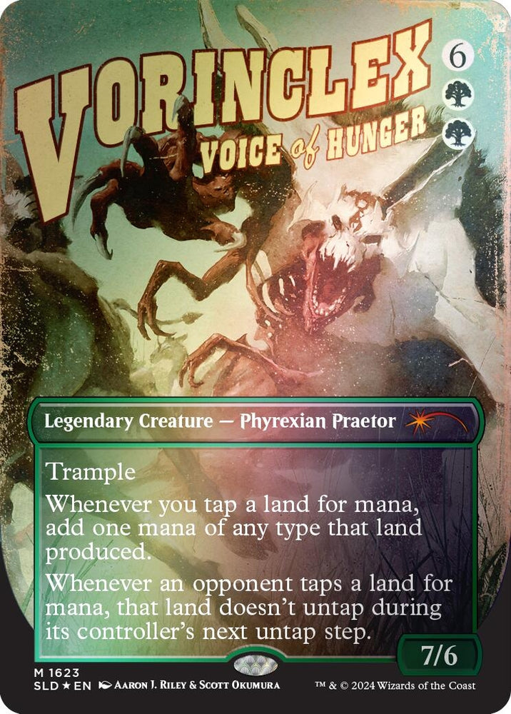 Image for Vorinclex, Voice of Hunger (Rainbow Foil) (1623) [Secret Lair Drop Series]