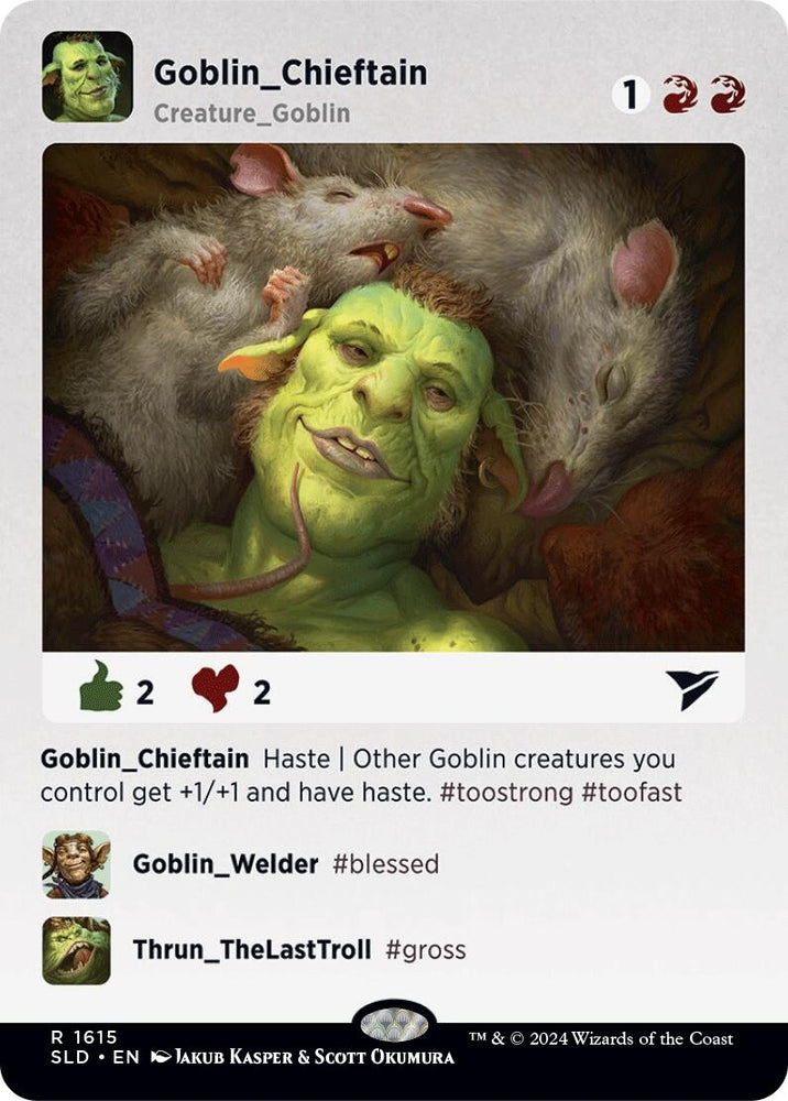 Image for Goblin Chieftain (1615) [Secret Lair Drop Series]