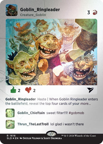 Image for Goblin Ringleader (Rainbow Foil) (1616) [Secret Lair Drop Series]