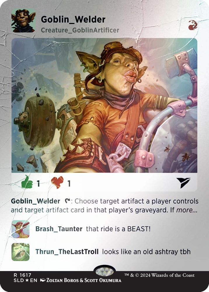 Image for Goblin Welder (Rainbow Foil) (1617) [Secret Lair Drop Series]