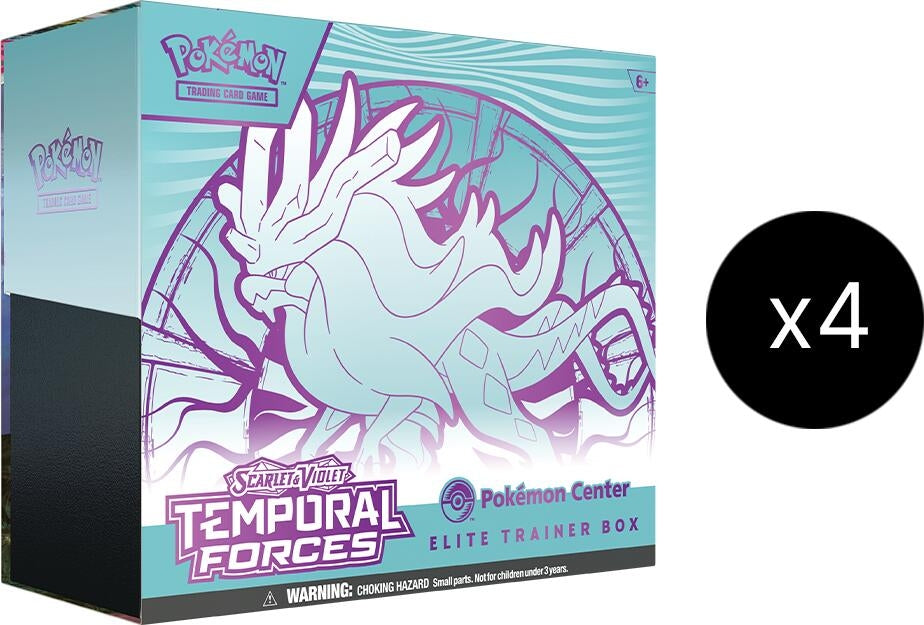 Image for Temporal Forces Pokemon Center Elite Trainer Box Case (Exclusive) [Walking Wake] (TEF)