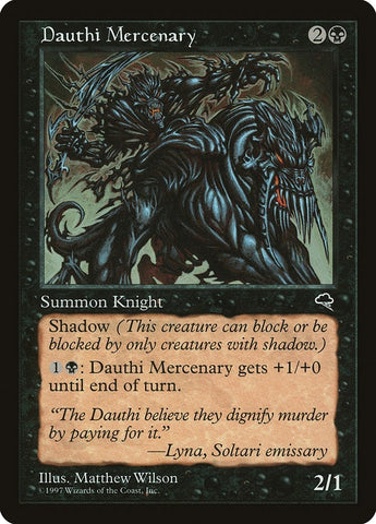 Image for Dauthi Mercenary (124) [Tempest]
