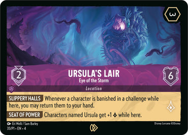 Image for Ursula's Lair - Eye of the Storm (35) - Disney Lorcana
