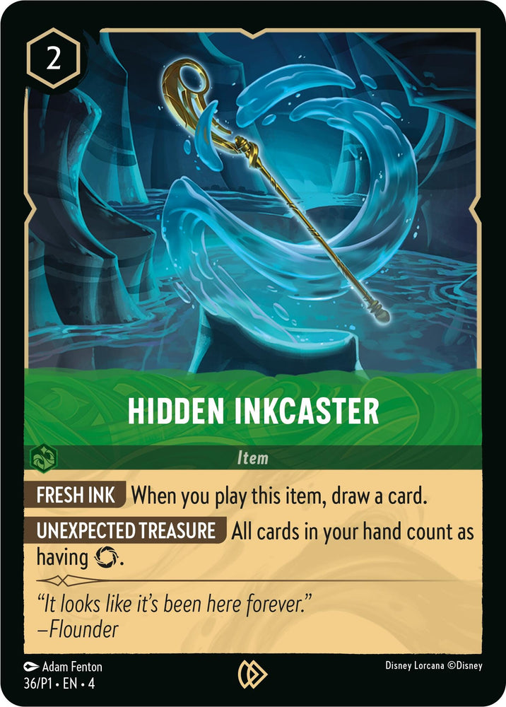Image for Hidden Inkcaster (36) [Disney Lorcana Promo Cards]