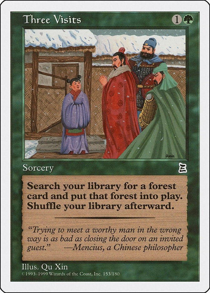 Image for Three Visits (153) [Portal Three Kingdoms]