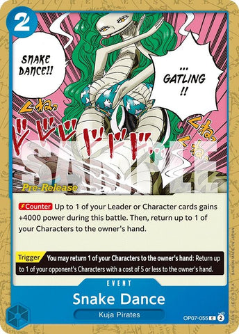 Image for Snake Dance (OP07-055) - One Piece Card Game