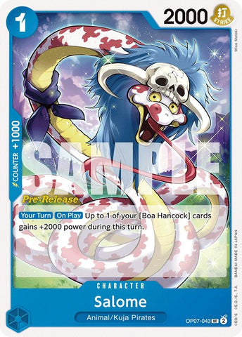 Image for Salome (OP07-043) - One Piece Card Game