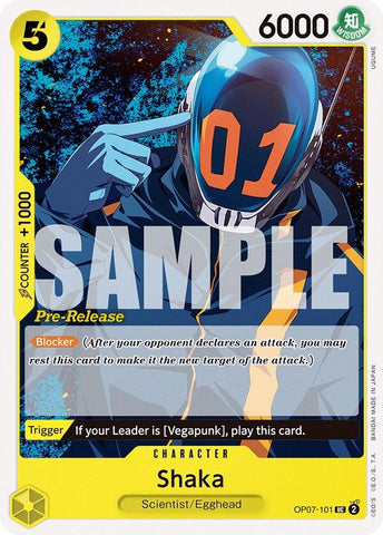 Image for Shaka (OP07-101) - One Piece Card Game