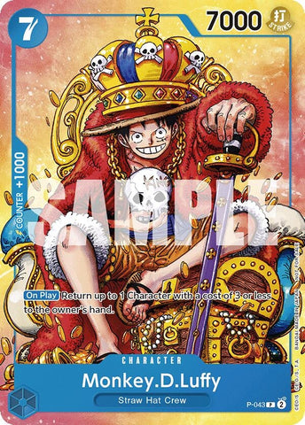 Monkey.D.Luffy (Convention Promo 2024) (P-043) (One Piece Promotion Cards)