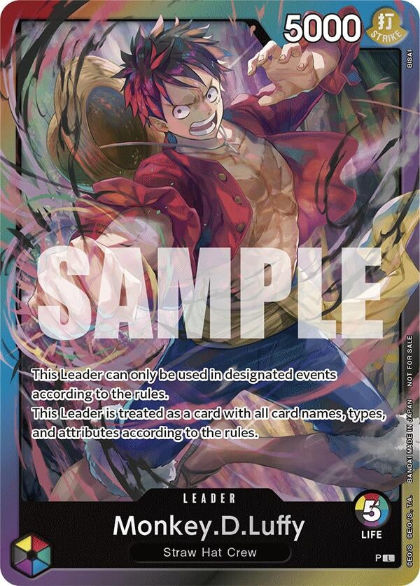 Monkey.D.Luffy (Sealed Battle 2024 Vol. 2) (One Piece Promotion Cards)