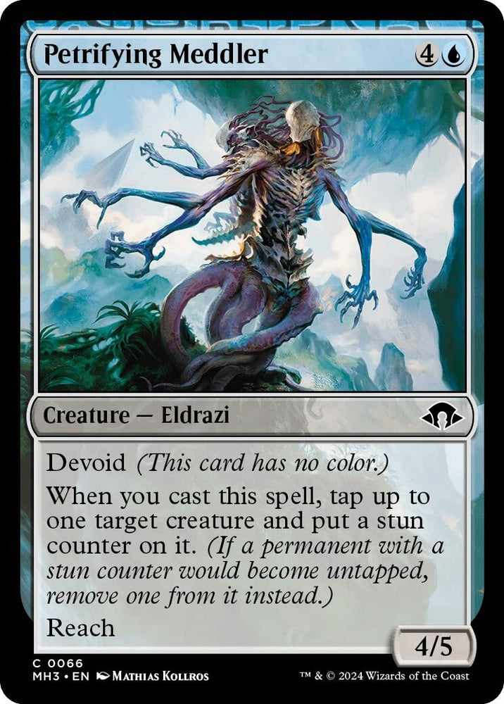 Image for Petrifying Meddler (66) [Modern Horizons 3]