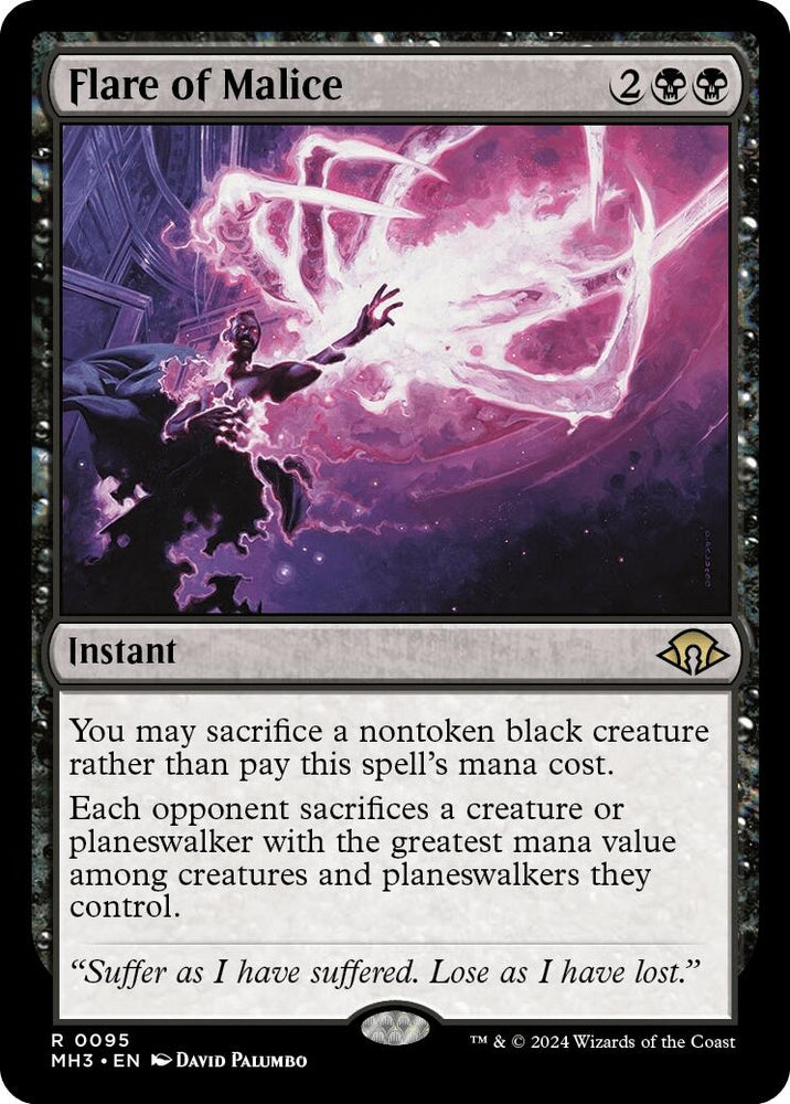 Image for Flare of Malice (95) [Modern Horizons 3]