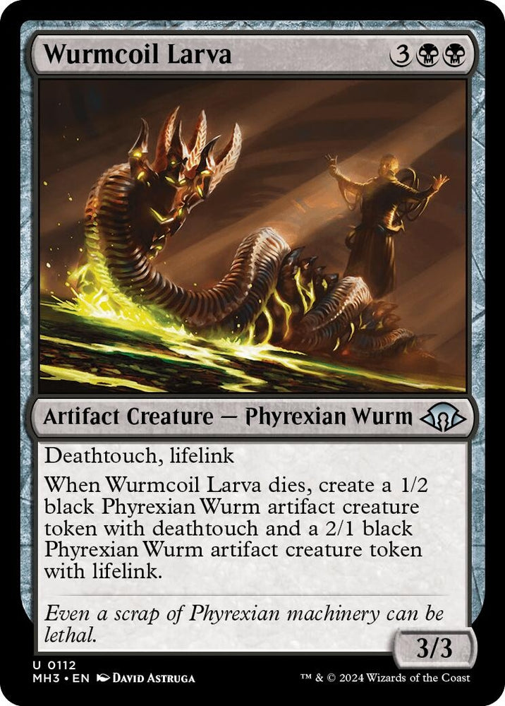Image for Wurmcoil Larva (112) [Modern Horizons 3]