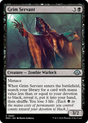 Image for Grim Servant (97) [Modern Horizons 3]