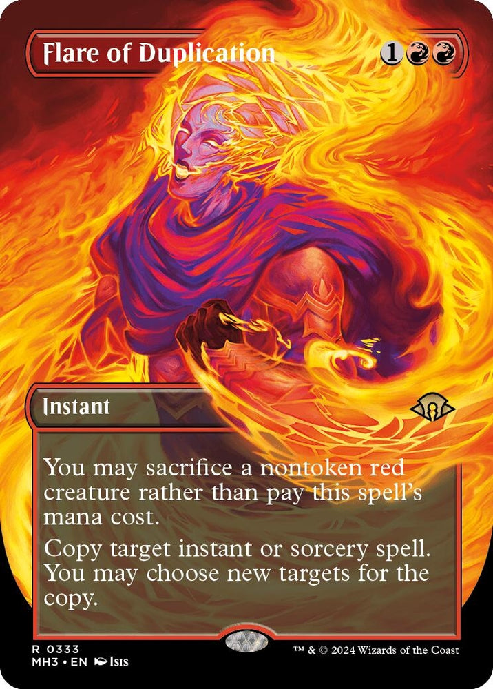 Image for Flare of Duplication (Borderless) (333) [Modern Horizons 3]