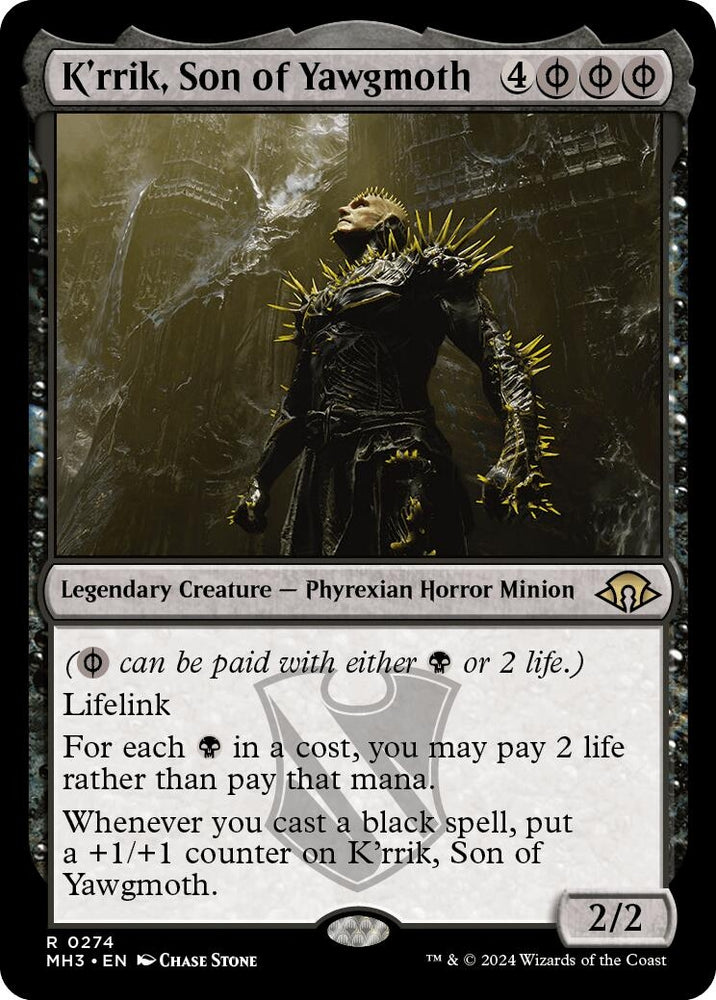 Image for K'rrik, Son of Yawgmoth (274) [Modern Horizons 3]