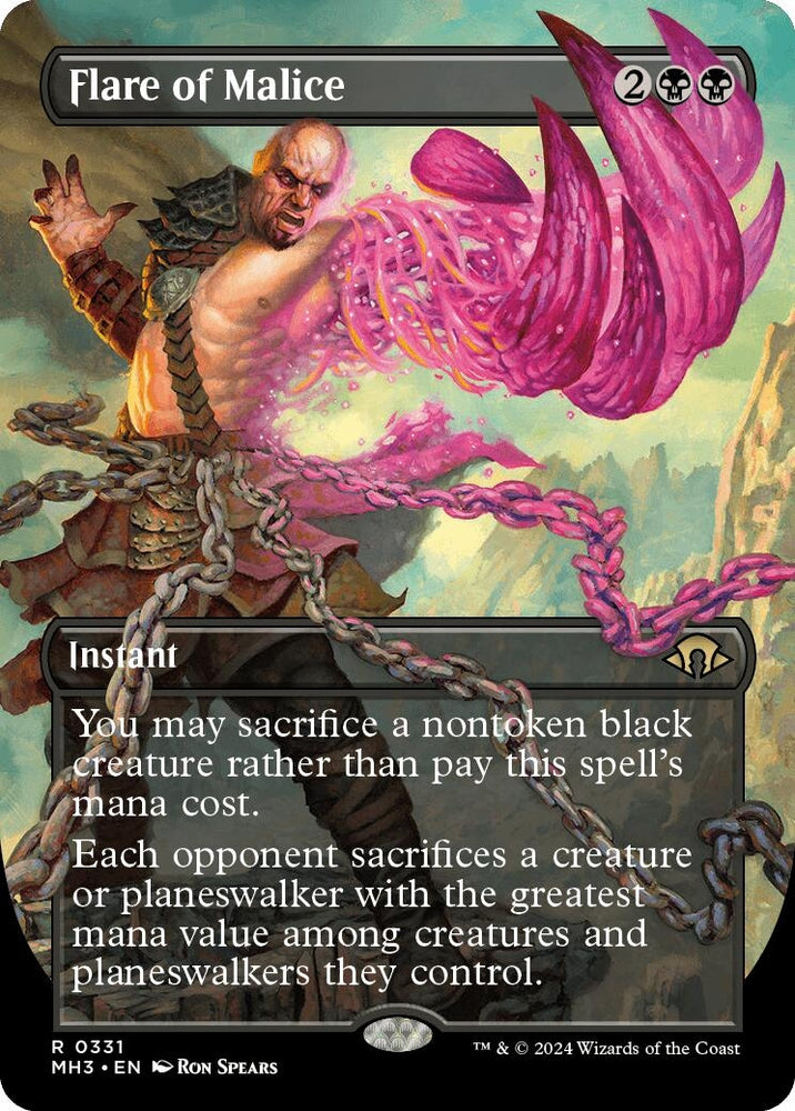Image for Flare of Malice (Borderless) (331) [Modern Horizons 3]