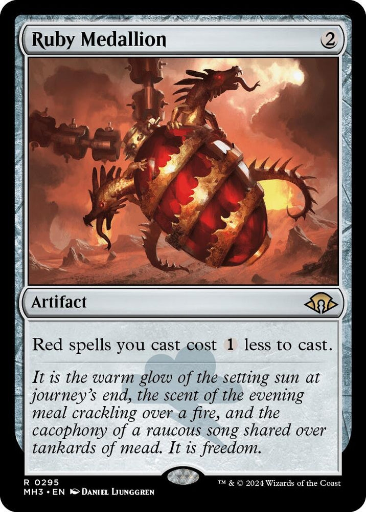 Image for Ruby Medallion (295) [Modern Horizons 3]