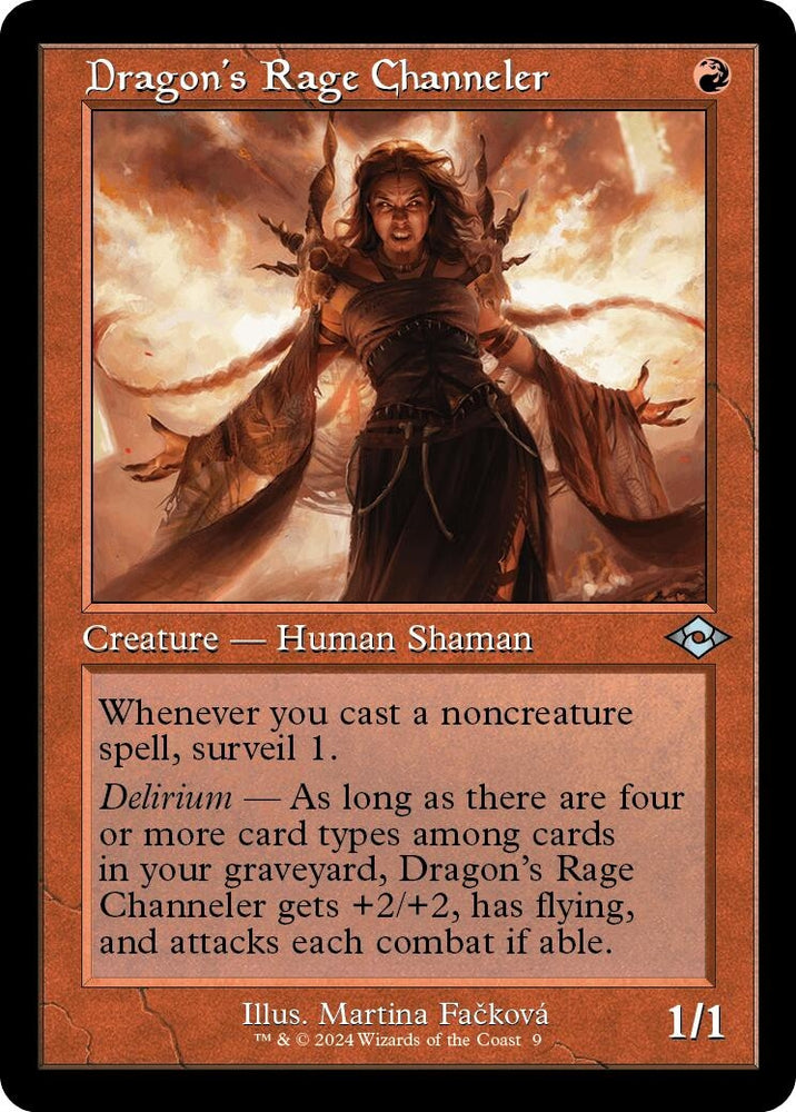 Image for Dragon's Rage Channeler (Retro Frame) (9) [Modern Horizons 2]