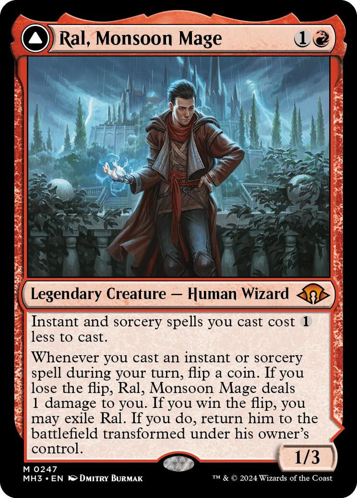 Image for Ral, Monsoon Mage (247) [Modern Horizons 3]