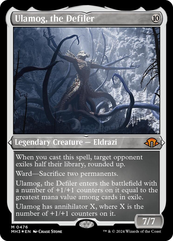 Image for Ulamog, the Defiler (Foil Etched) (476) [Modern Horizons 3]