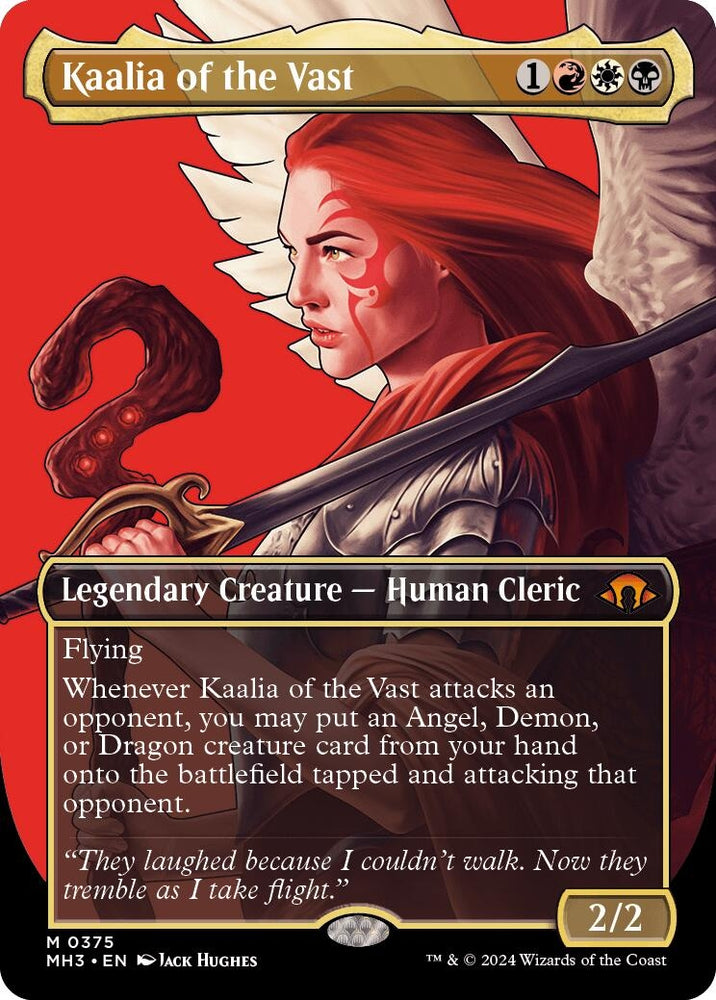Image for Kaalia of the Vast (Borderless) (0375) (375) [Modern Horizons 3]
