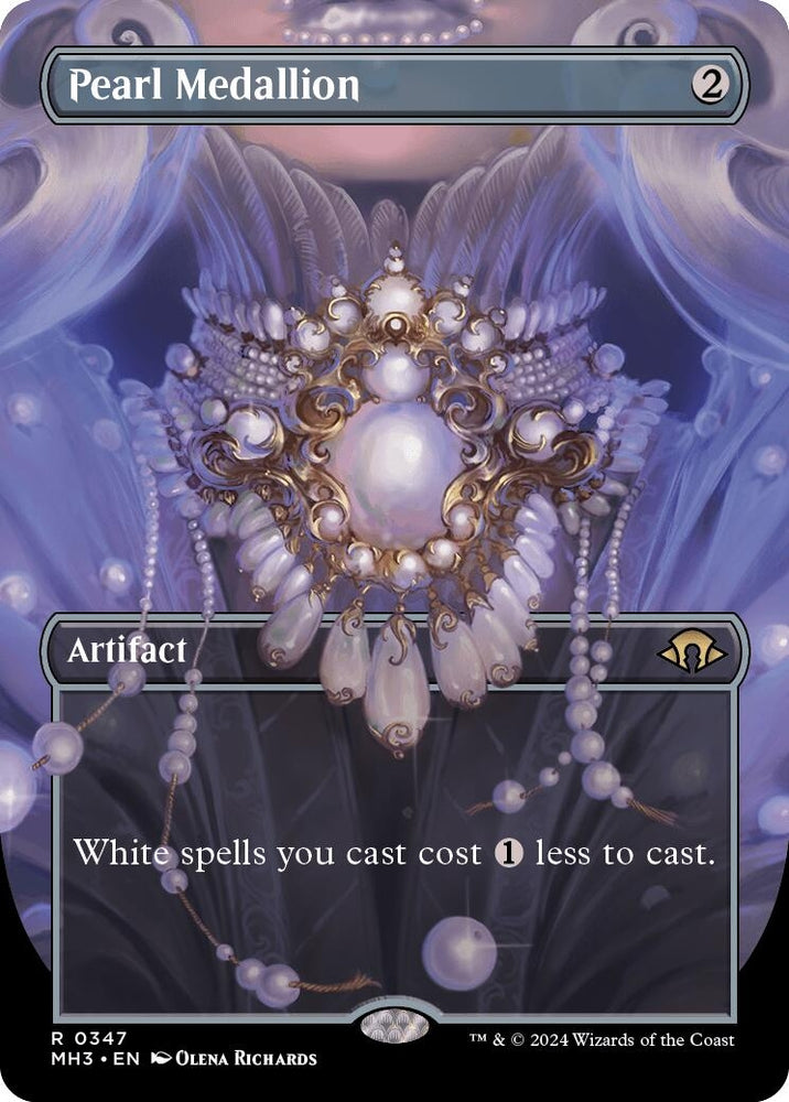 Image for Pearl Medallion (Borderless) (347) [Modern Horizons 3]