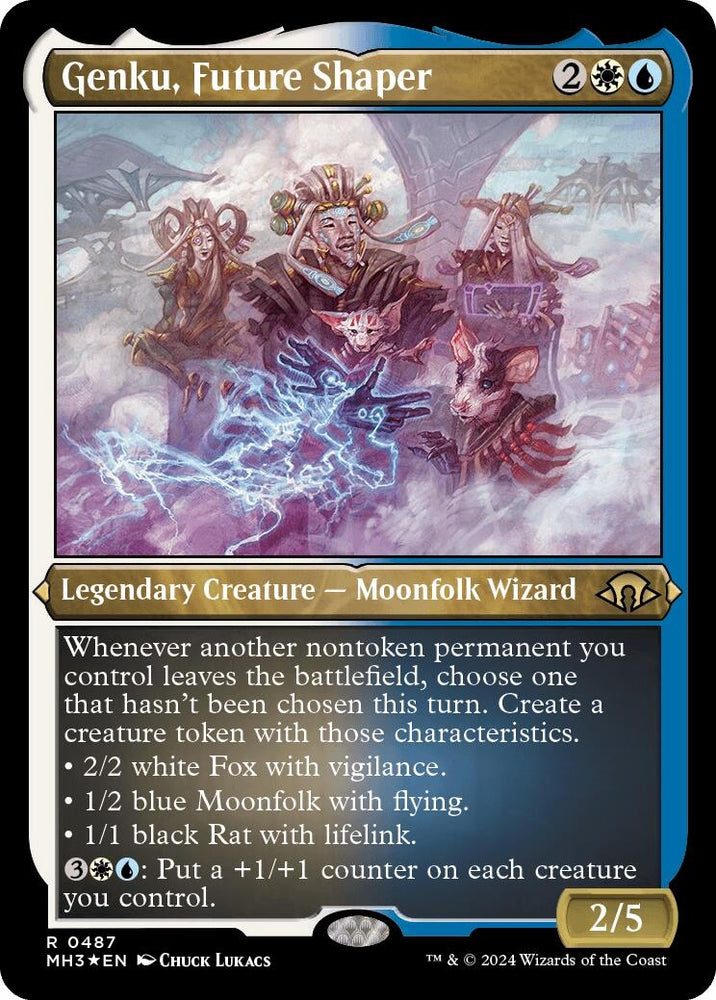 Image for Genku, Future Shaper (Foil Etched) (487) [Modern Horizons 3]